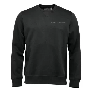 Men's Yukon Crew Pullover - Black - Front