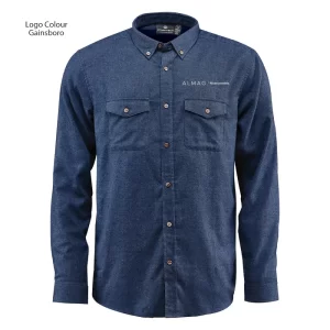 SLW-1-06000000-FRONT - Navy - Almag Logo - Gainsboro
