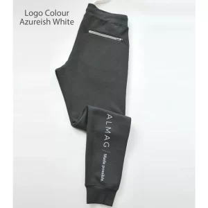 ATC™ EVERYDAY PREMIUM RING SPUN JOGGER. ATCF2850 - Dark Heather Grey - Almag Logo - Azureish White - Revised