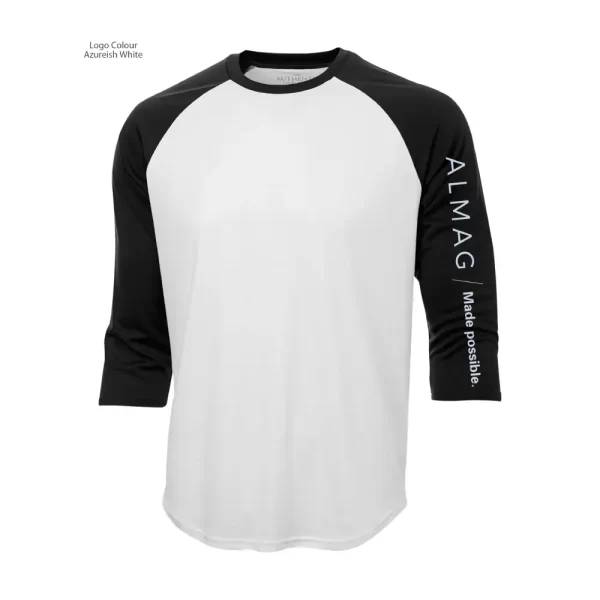 s3526_White Black - Almag Logo - Azureish White