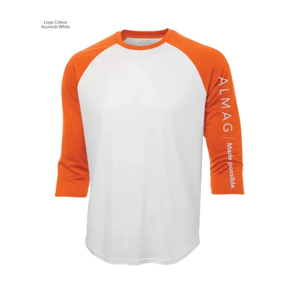 s3526_White Deep Orange - Almag Logo - Azureish White