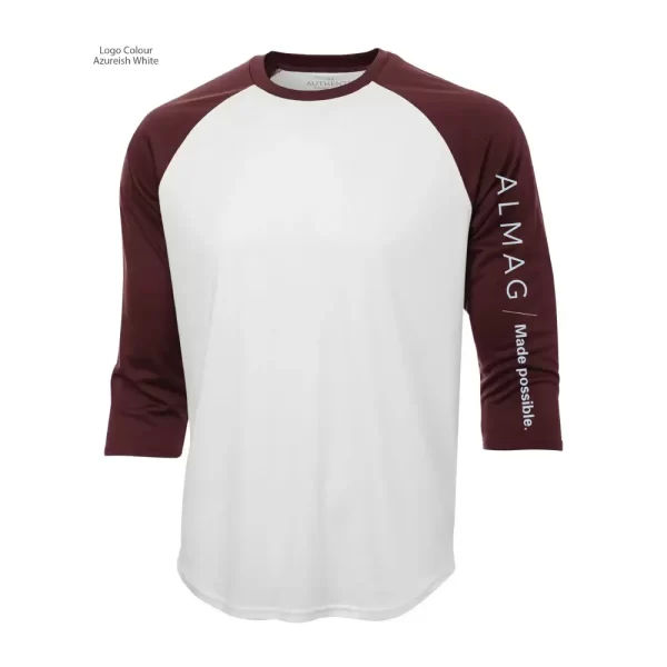 s3526_White Maroon - Almag Logo - Azureish White