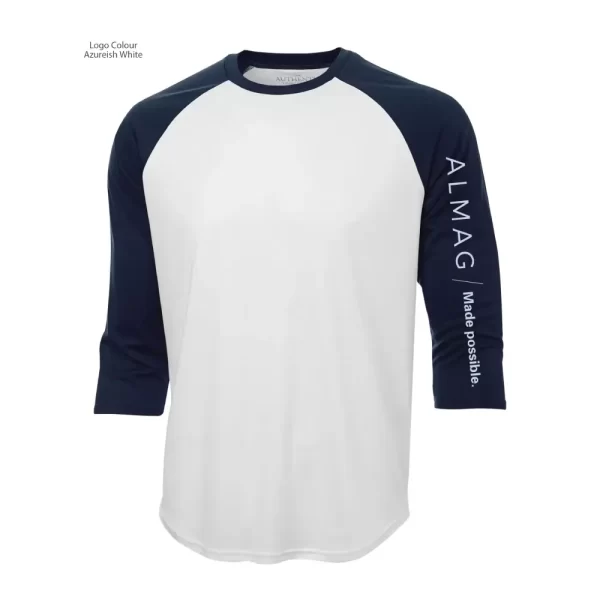s3526_White True Navy - Almag Logo - Azureish White
