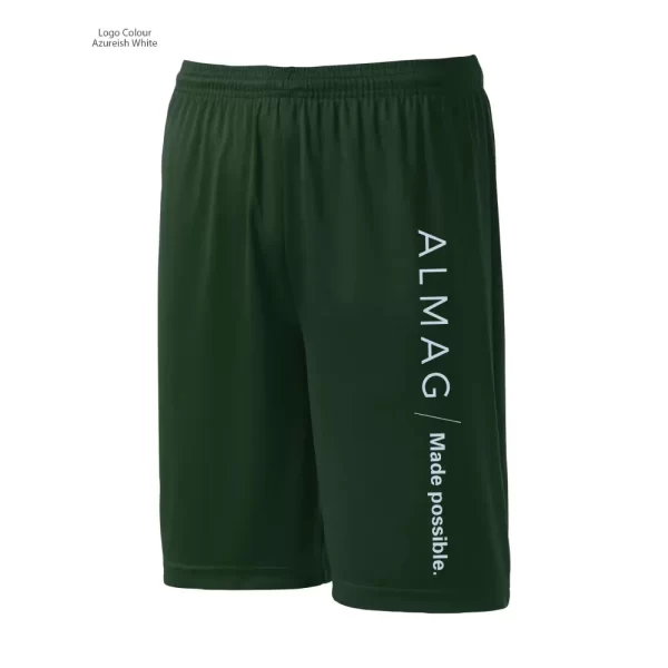 s355 - Forest Green - Almag Logo - Azureish White